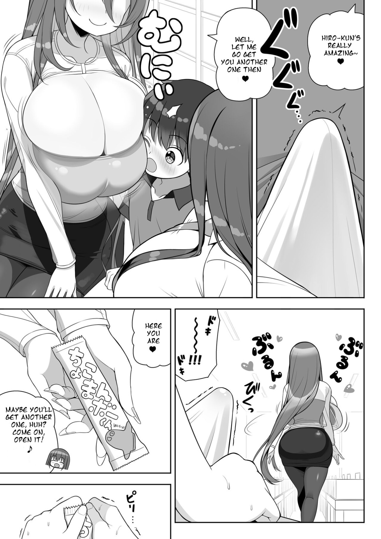 Hentai Manga Comic-Getting Squeezed Down There By Big Breasted Onee-san's!?-Read-17